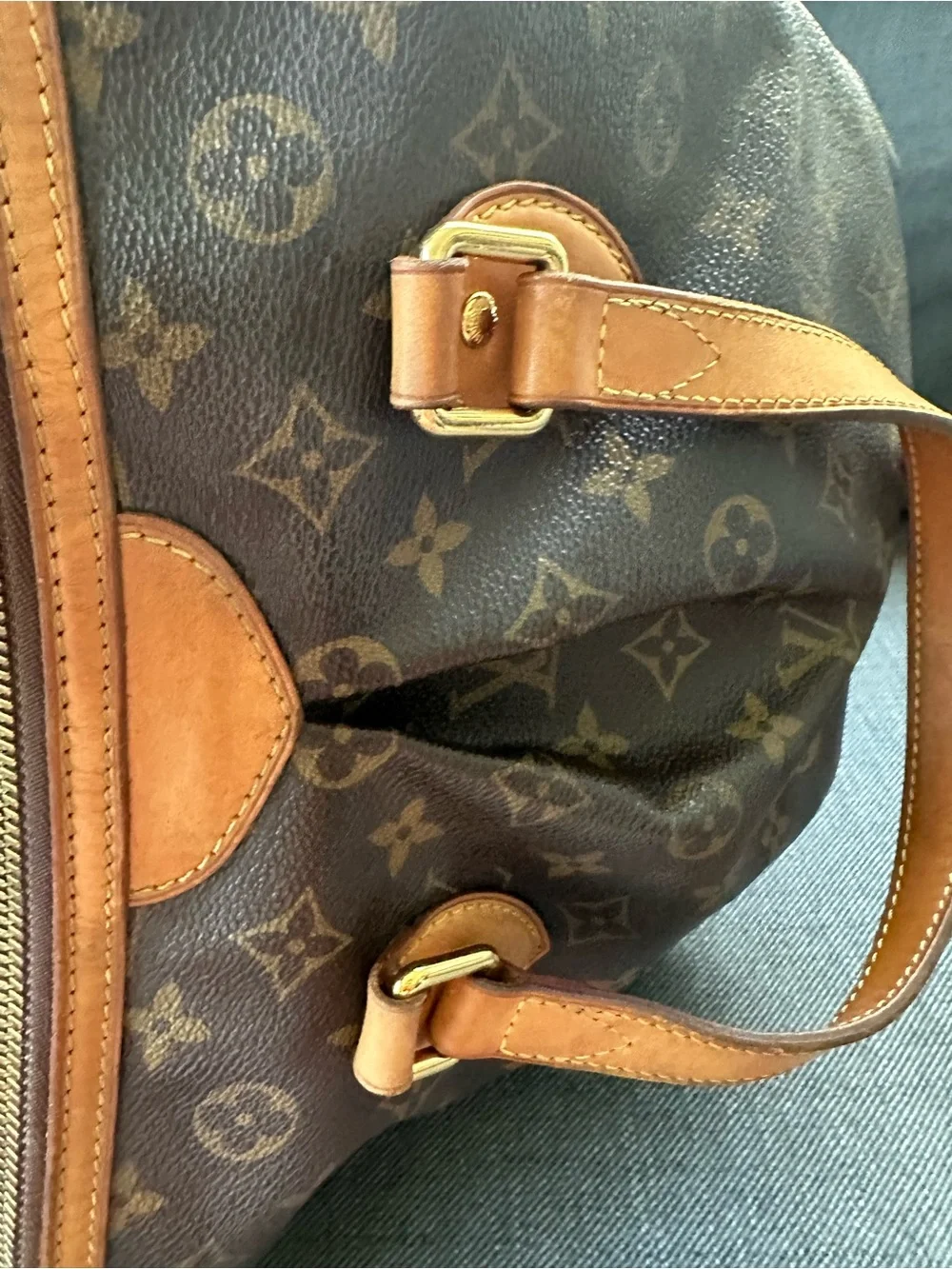 Louis Vuitton Monogram Palermo PM Shoulder Bag – Preowned – Authentic – No Stra